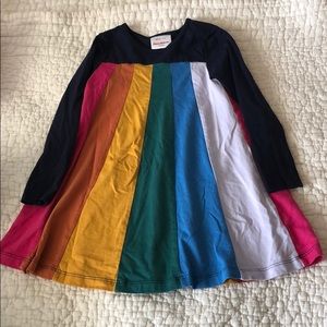 Hannah Andersson Rainbow dress Size 4
